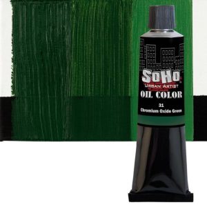 Soho 170ml Urban Artist Oil Color | Chromium Oxide Green