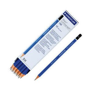 Staedtler Mars Lumograph Pencils 5H | 12pcs Set