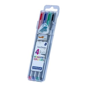Steadtler 0.3mm Triplus Fineliner Pen Set | 4pcs