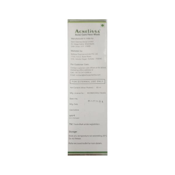 ACNELISSA ACNE CARE Face Wash 60ml
