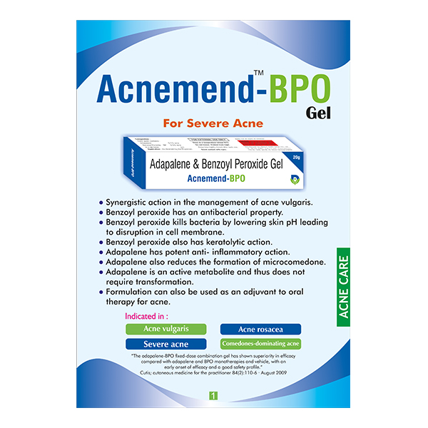 ACNEMEND BPO Gel 20gm