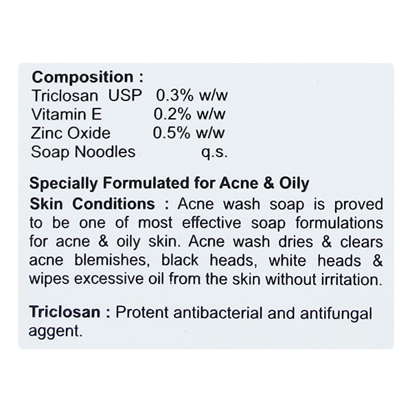 ACNEWASH Soap 75gm