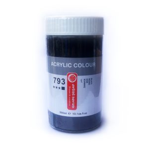 Shello Artist Series Acrylic Color? 300ml- Black