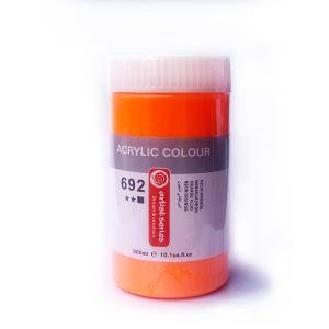 Shello Artist Series Acrylic Color? 300ml- Neon Orange