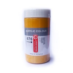 Shello Artist Series Acrylic Color? 300ml- Yellow Ochre