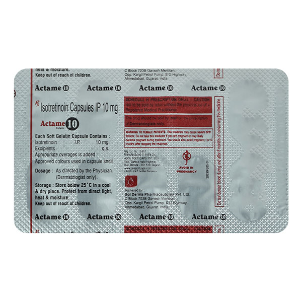ACTAME 10 Softgel 10?s