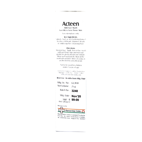 ACTEEN Face Wash 25gm