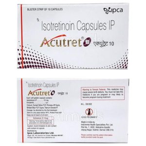 Acutret 10mg Capsule 10?S