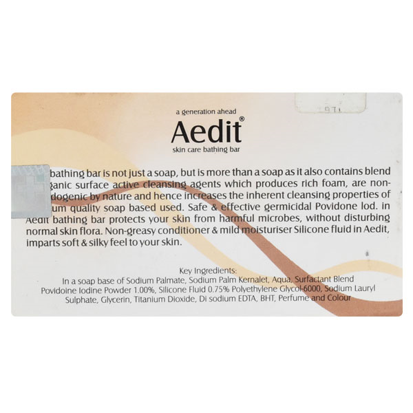 AEDIT ANTIBACTERIAL BAR 75gm