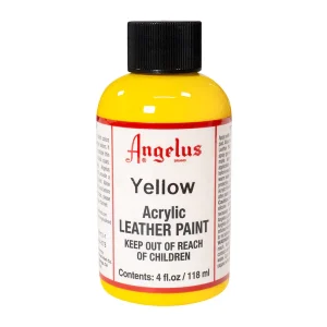 Angelus Yellow Acrylic Leather Paint | 118ml