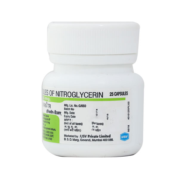 Angispan TR 6.5mg Capsule 25?S