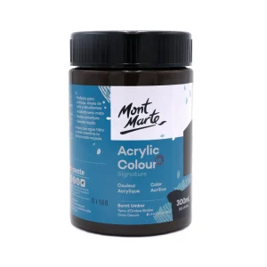 Mont Marte Acrylic Color ? Burnt Umber
