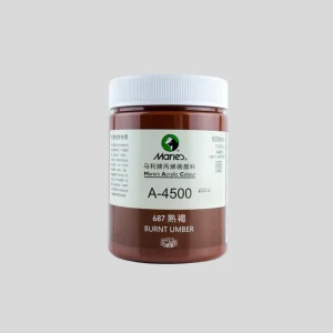 Maries Acrylic color ? 687 Burnt Umber