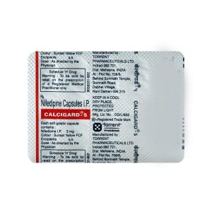 Calcigard 5mg Capsule 10?S