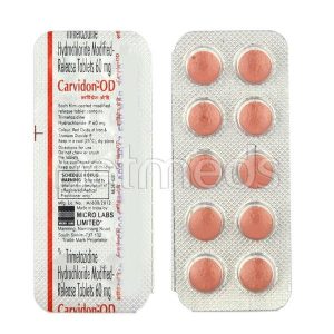 Carvidon OD 60mg Tablet 10?S