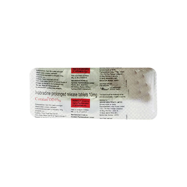 CORALAN OD 10mg Tablet 10?s
