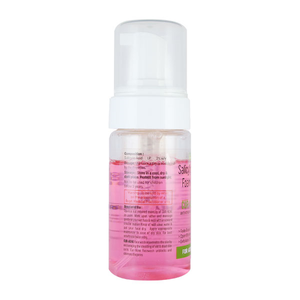 CUR ACNE FOAM Face Wash 100ml