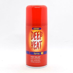 Deep heat spray