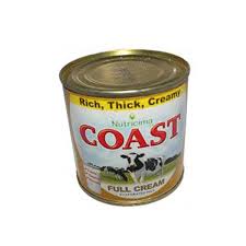Coast Full Cream Evaporated Milk 160g