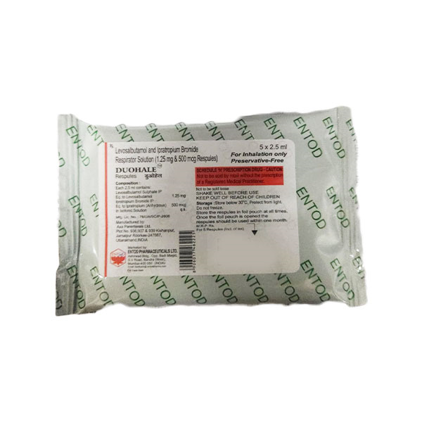 DUOHALE Respules 5X2.5ml