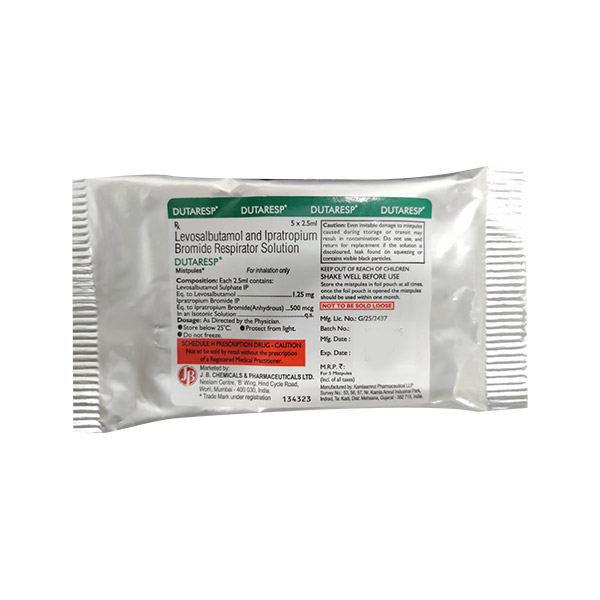 DUTARESP Mistpules 5X2.5ml