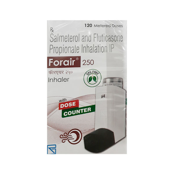 Forair 250 With Dose Counter Inhaler 120Md