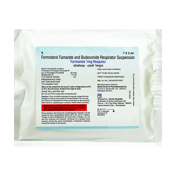 Formonide 1mg Respule 7X2ml