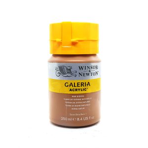 Winsor and Newton Galeria Acrylic Medium- Raw Sienna 250ml