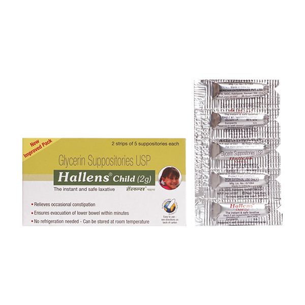 HALLENS CHILD (2G) Suppositories 5?s