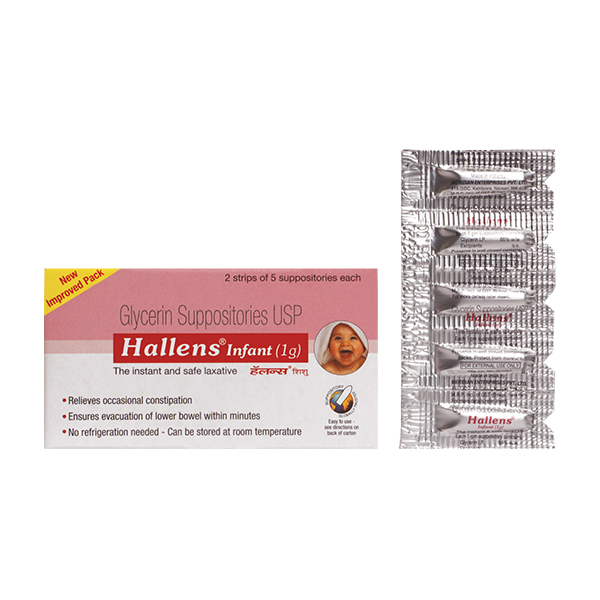 HALLENS INFANT (1G) Suppositories 5?s