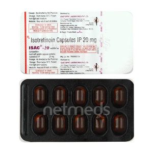 Isac 20mg Capsule 10?S