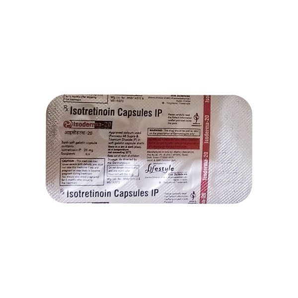 ISODERMA 20 Softgel Capsule 10?s