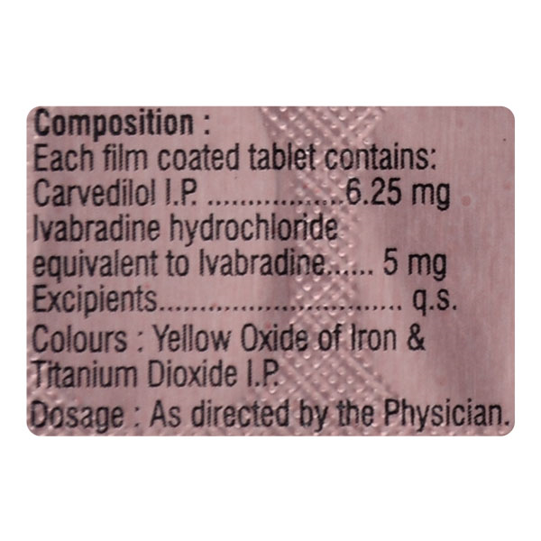 IVABRAD C 6.25 Tablet 10?s