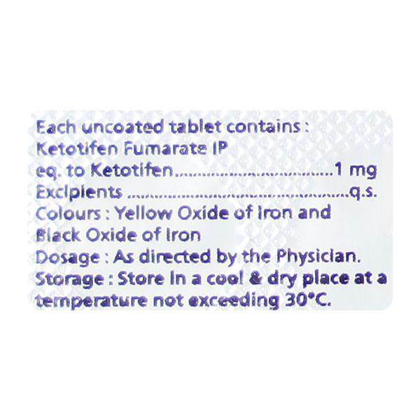 KETOTAG 1mg Tablet 10?s