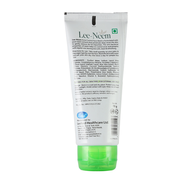 LEE Neem Face Wash 70gm