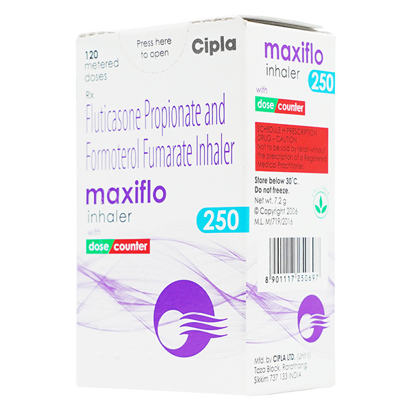 Maxiflo 250 Inhaler 120Md