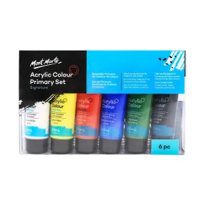 Mont Marte Acrylic Color Primary Set Signature |50ml