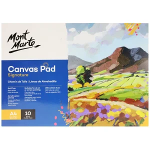 Mont Marte Canvas Pad Signature |10 Sheet