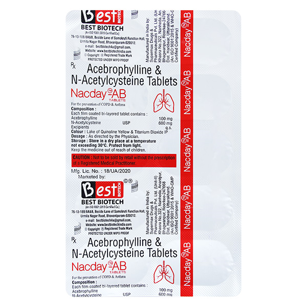 NACDAY AB Tablet 10?s