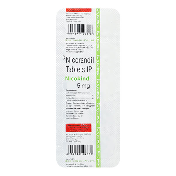 NICOKIND 5mg Tablet 10?s