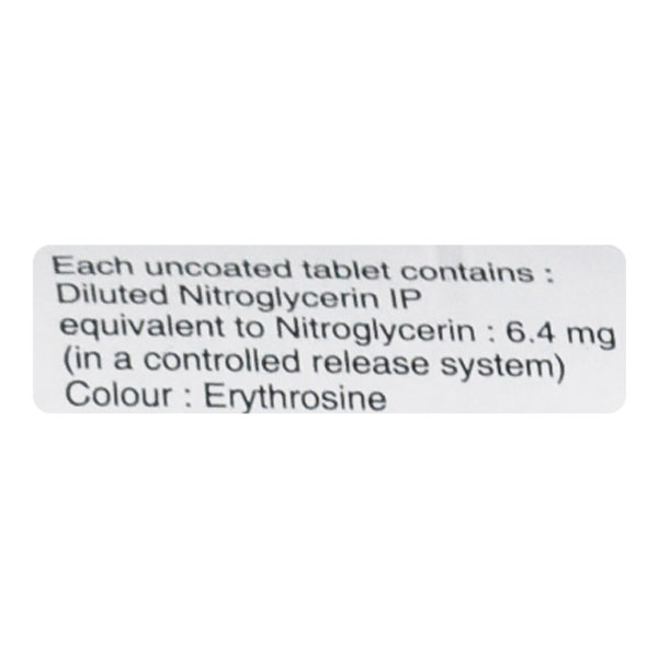 Nitrocontin 6.4mg Tablet 30?S