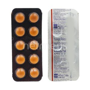 Nitrofix SR 30mg Tablet 10?S