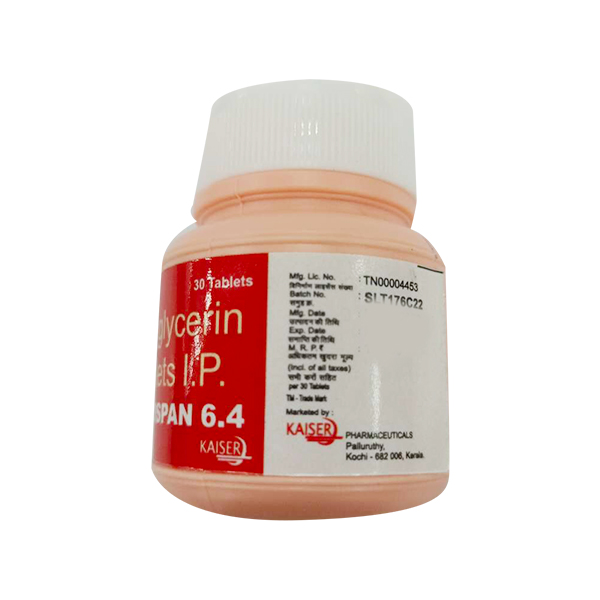 Nitrospan 6.4mg Tablet 30?S