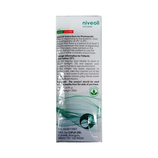 Niveoli Inhaler 120mdi