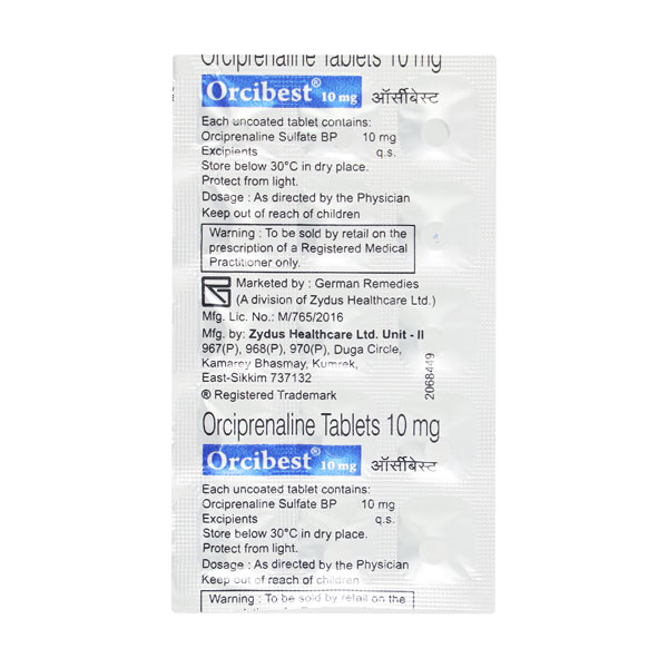 ORCIBEST 10mg Tablet 15?s