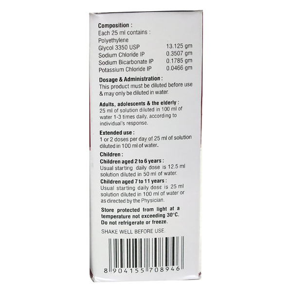 PEGEZE SUGAR FREE Oral Solution 200ml