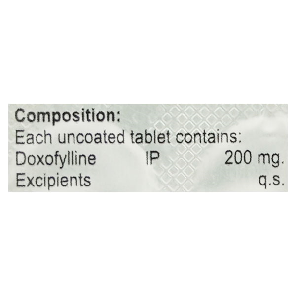 RND PHYLLIN 200 Tablet 10?s
