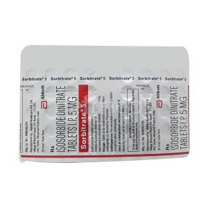 Sorbitrate 5mg Tablet 50?S