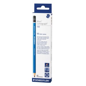 Staedtler Mars Lumograph 6H Black Pencils