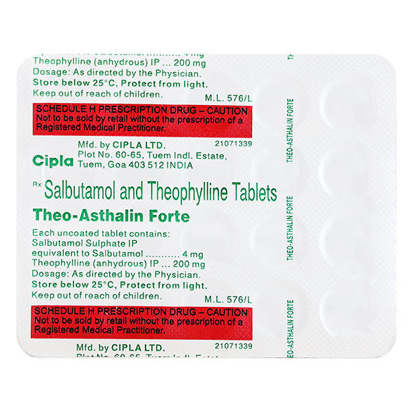 Theo Asthalin Forte Tablet 20?S